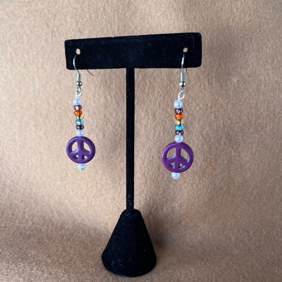 💜Handmade Earrings 💜 - Picture 5 of 10
